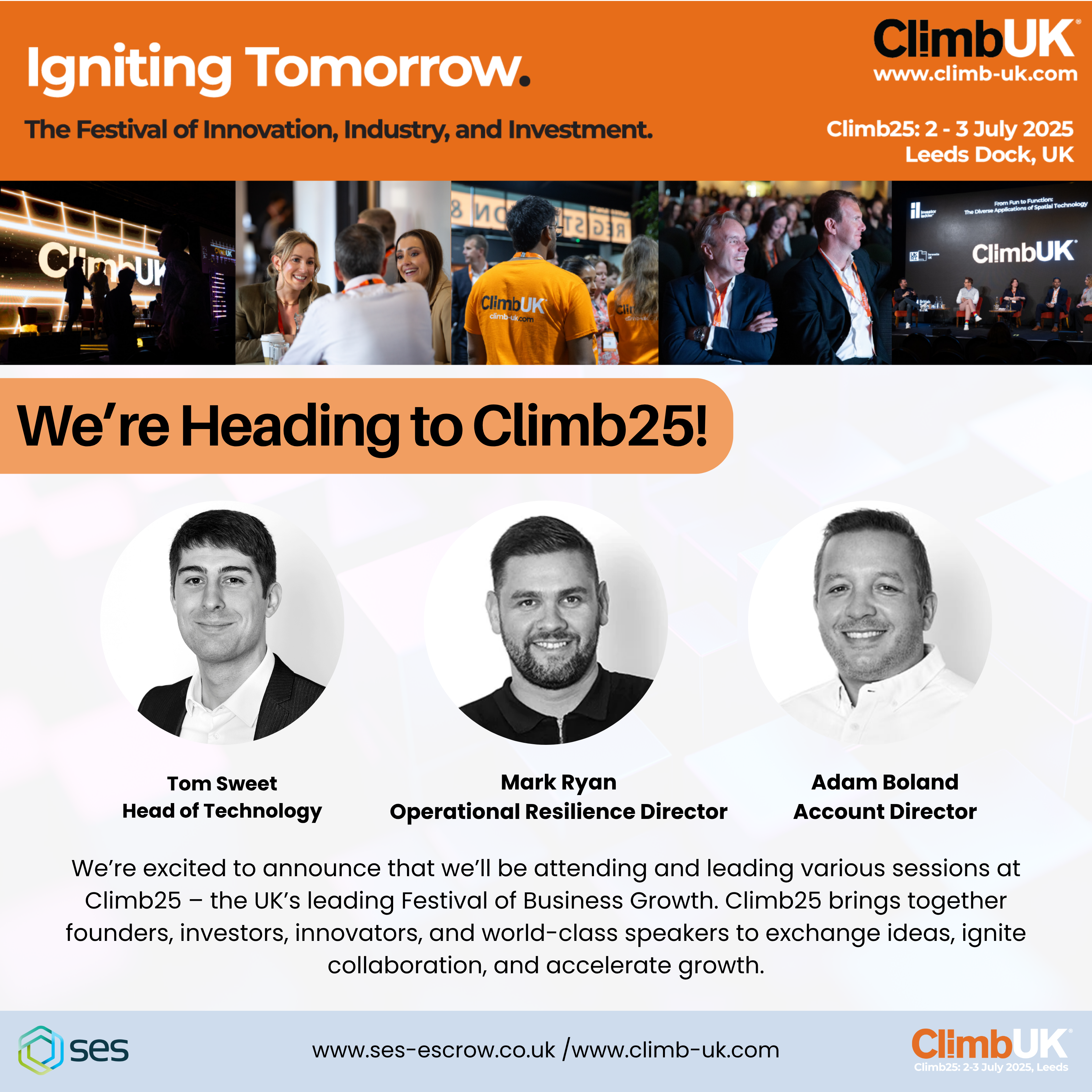 Climb25 and SEs secure